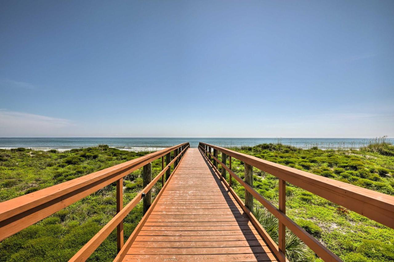 Oceanfront St Augustine Studio With Pool Access! St. Augustine Extérieur photo