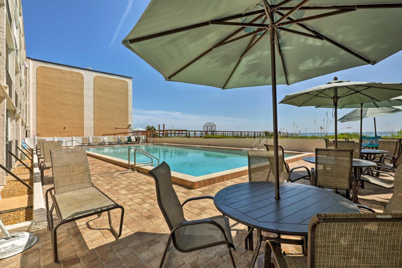 Oceanfront St Augustine Studio With Pool Access! St. Augustine Extérieur photo