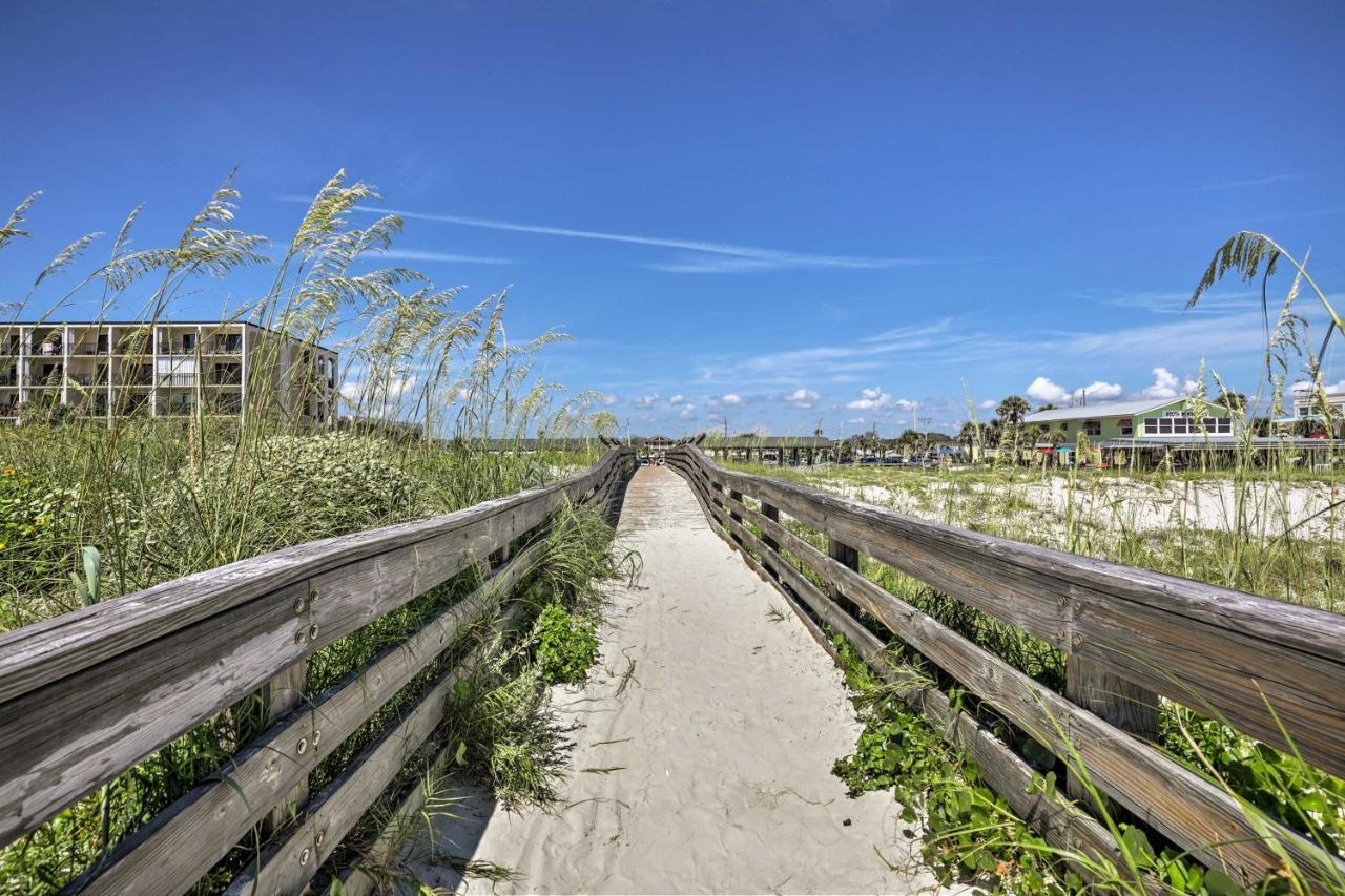 Oceanfront St Augustine Studio With Pool Access! St. Augustine Extérieur photo