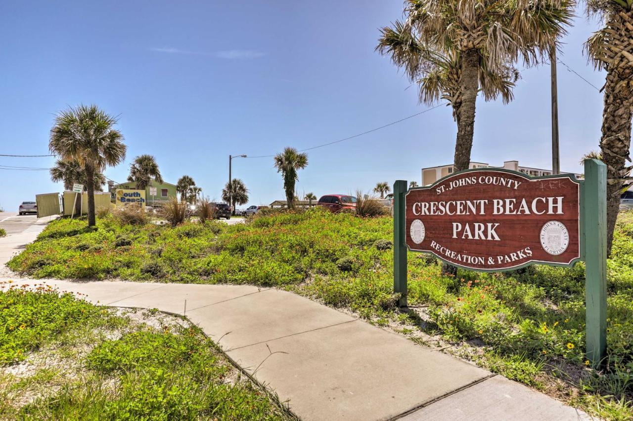 Oceanfront St Augustine Studio With Pool Access! St. Augustine Extérieur photo