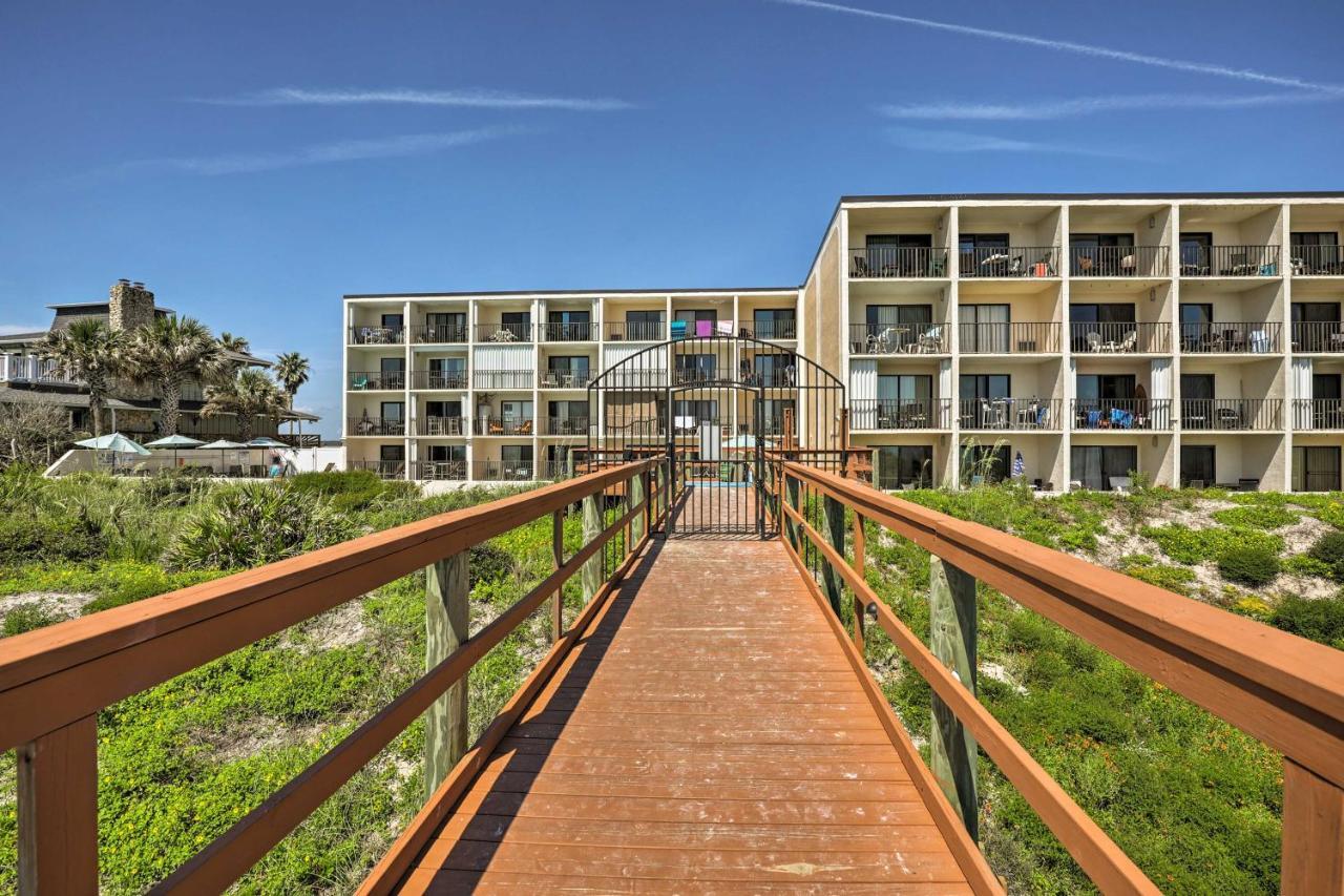 Oceanfront St Augustine Studio With Pool Access! St. Augustine Extérieur photo